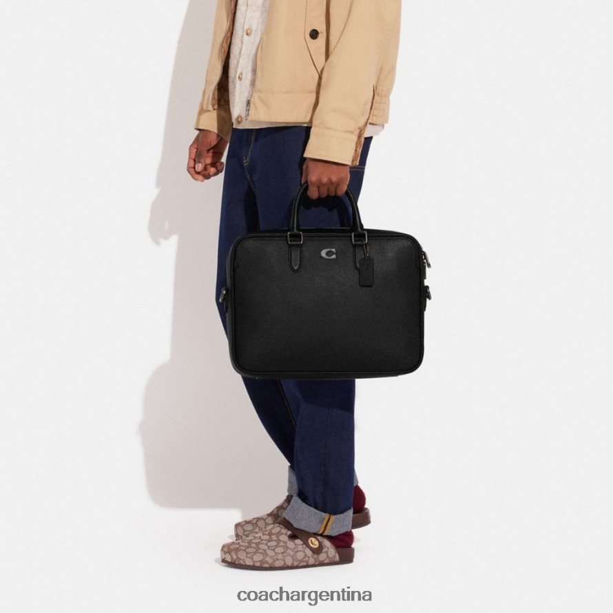 Coach hombres Calzoncillos Gotham con interior de lona exclusivo. negro L82882622