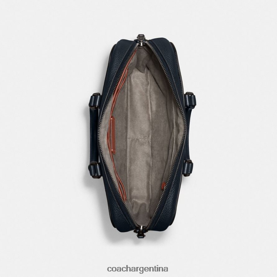 Coach hombres breve de gotham azul marino de medianoche L82882625