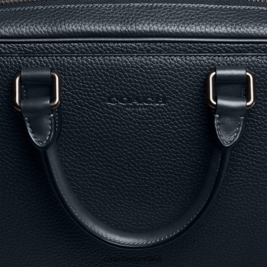 Coach hombres breve de gotham azul marino de medianoche L82882625