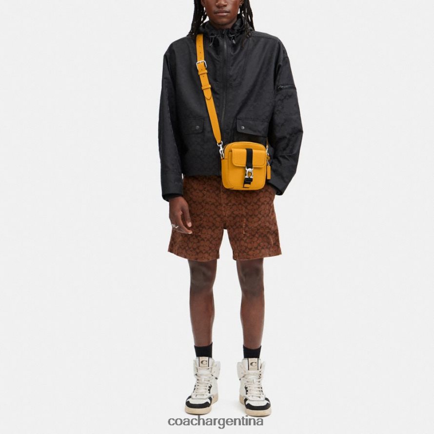 Coach hombres bandolera beck botón de oro L82882675