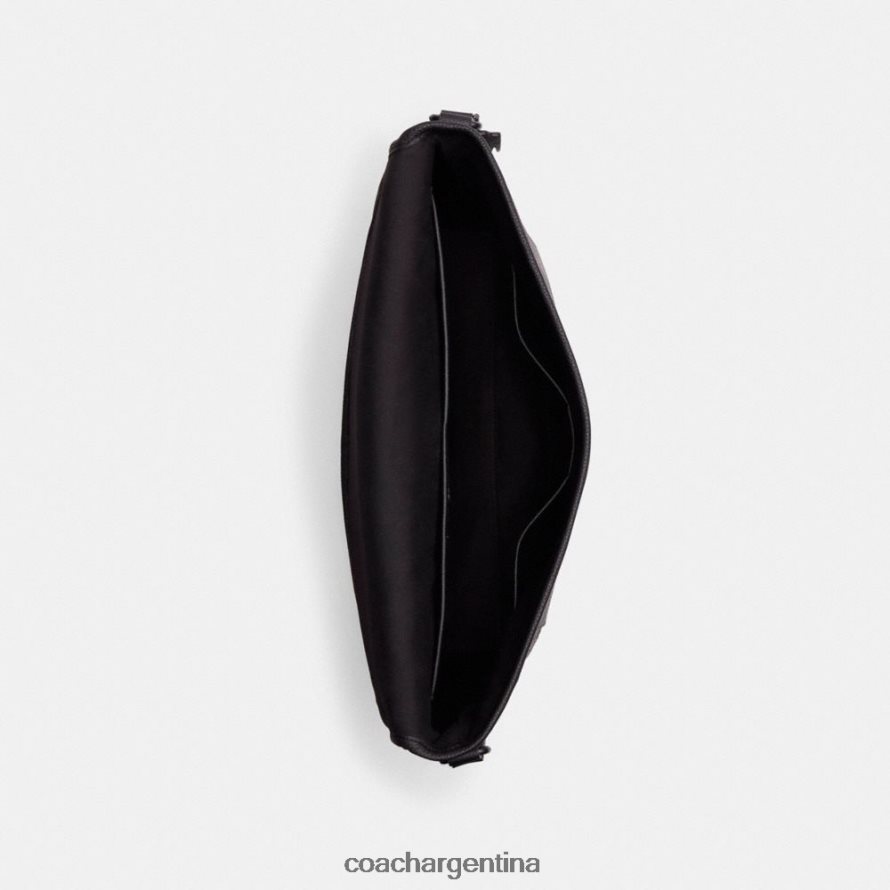 Coach hombres bandolera beck en piel de firma negro L82882651