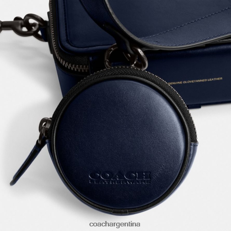 Coach hombres bandolera charter con bolsa híbrida azul profundo L82882668