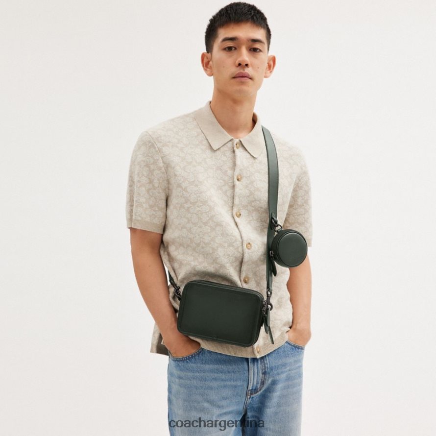 Coach hombres bandolera charter con bolsa híbrida verde amazona L82882669