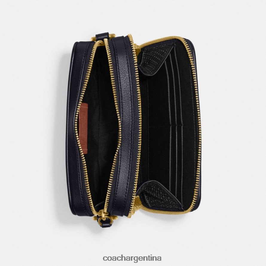 Coach hombres bandolera charter en jacquard característico azul marino de medianoche L82882667