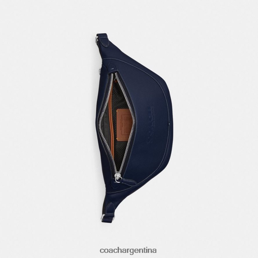 Coach hombres riñonera de la liga azul profundo L82882671