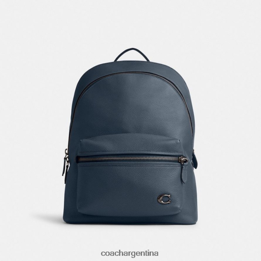 Coach hombres mochila charter Denim oscuro L82882679