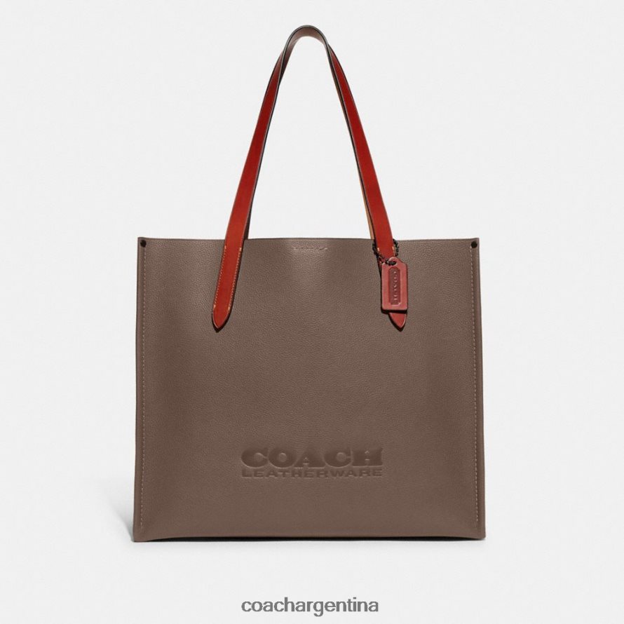 Coach hombres bolso de relevo piedra oscura L82882631