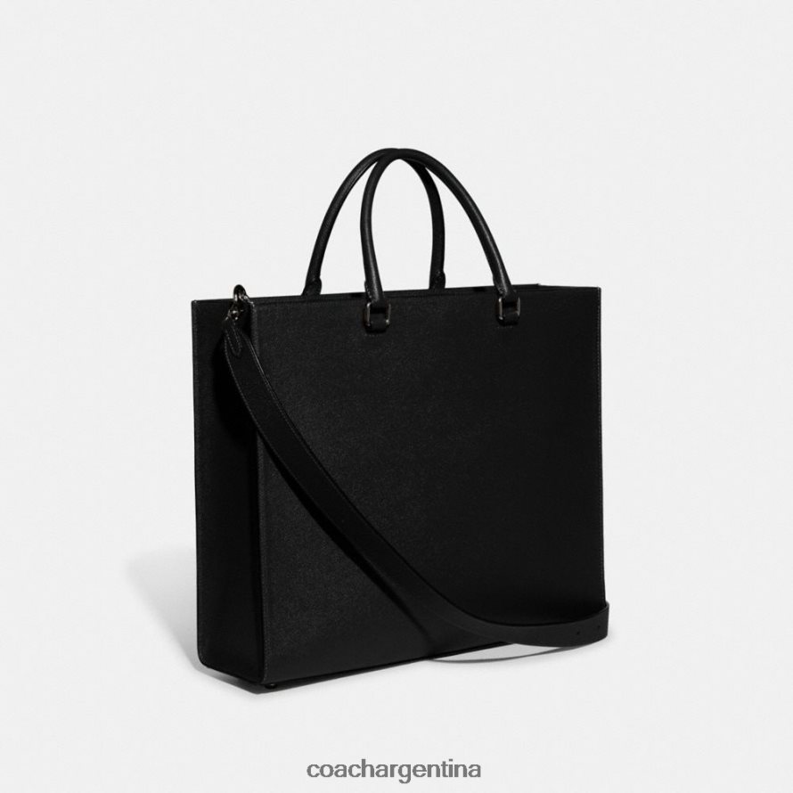 Coach hombres bolso tote 40 con interior de lona exclusivo negro L82882638