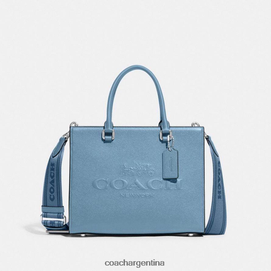 Coach hombres bolso tote con lona de firma piscina L82882639