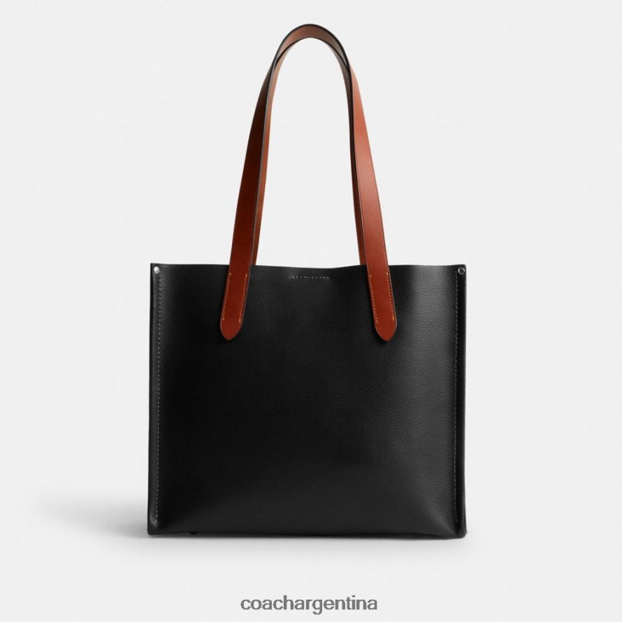 Coach hombres cosmic coach relé tote 34 con robot negro múltiple. L82882632