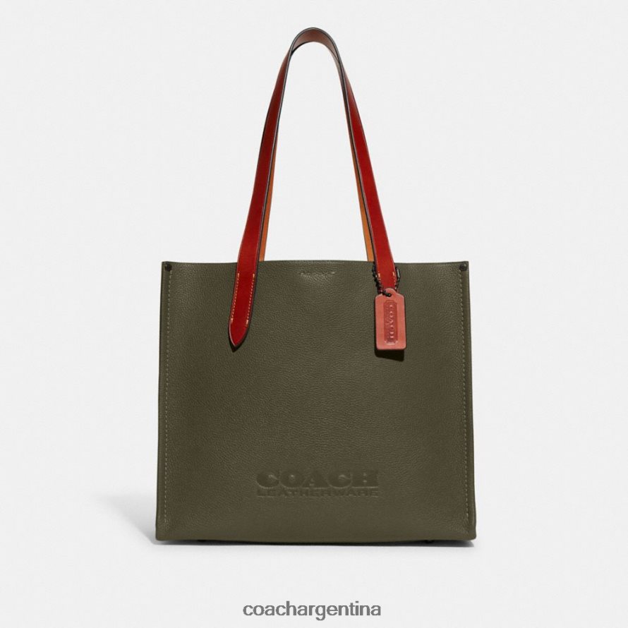 Coach hombres totalizador del relevo 34 ejercito verde L82882644