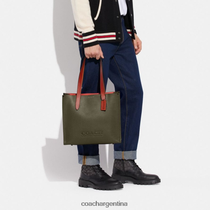 Coach hombres totalizador del relevo 34 ejercito verde L82882644