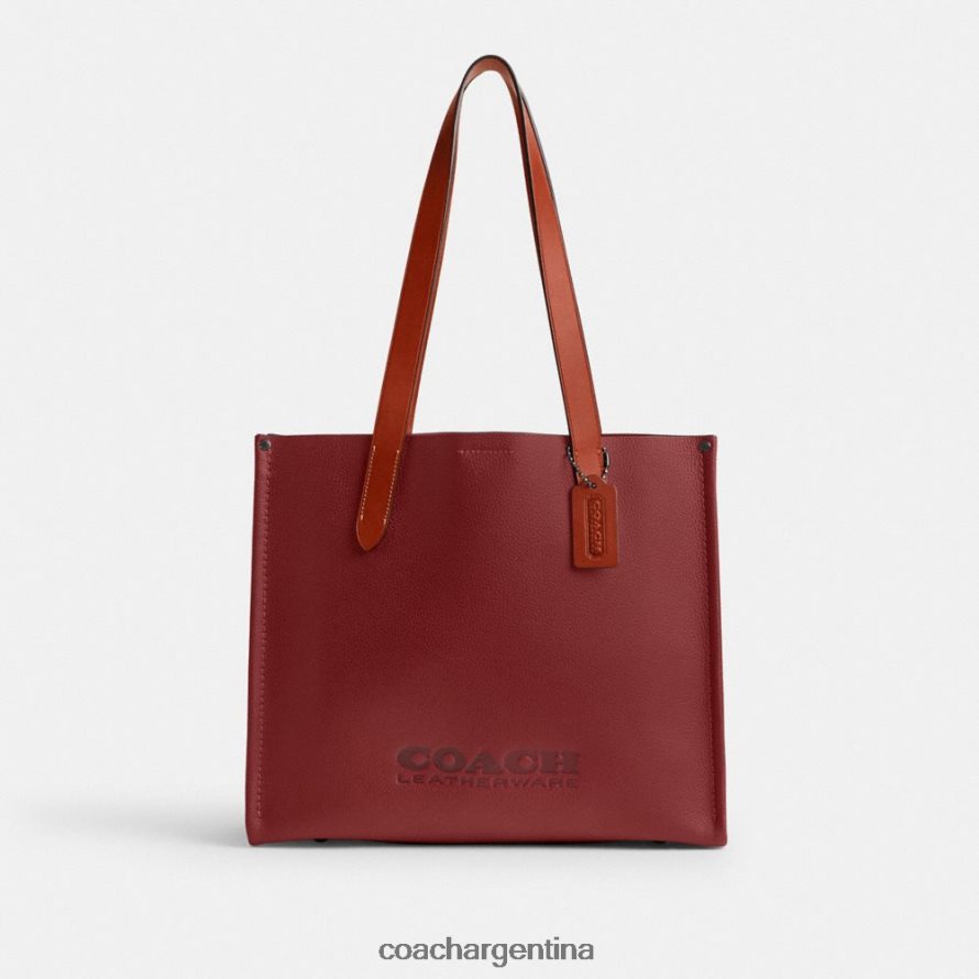 Coach hombres totalizador del relevo 34 rojo rubí L82882627