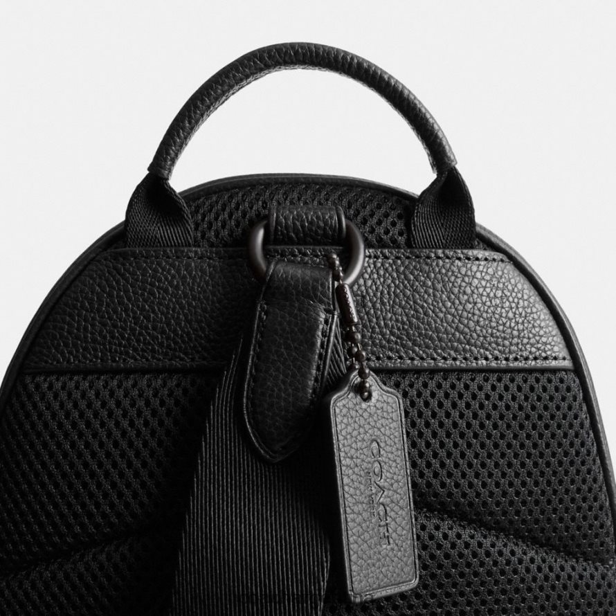 Coach hombres paquete de alquiler en cuero exclusivo negro L82882690