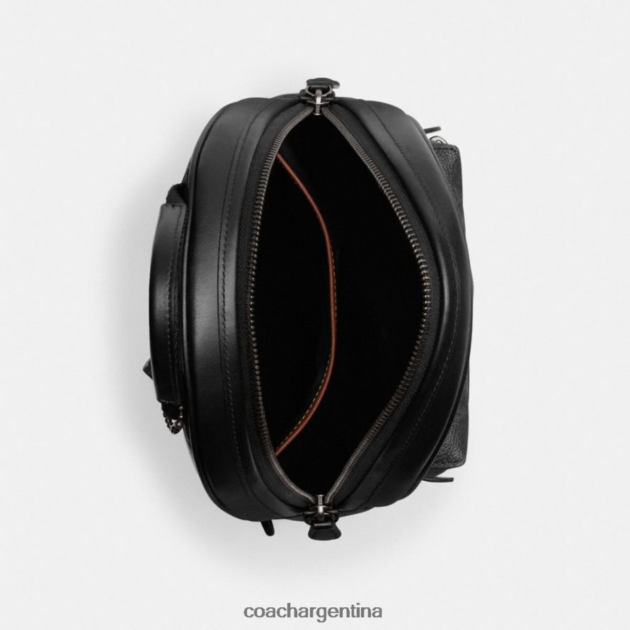 Coach hombres paquete de alquiler en lienzo exclusivo carbón L82882691