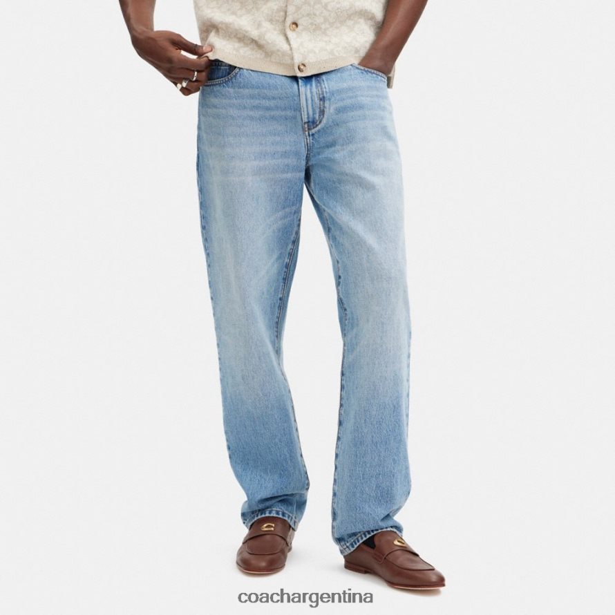 Coach hombres mocasín esculpido característico sillín L82882730