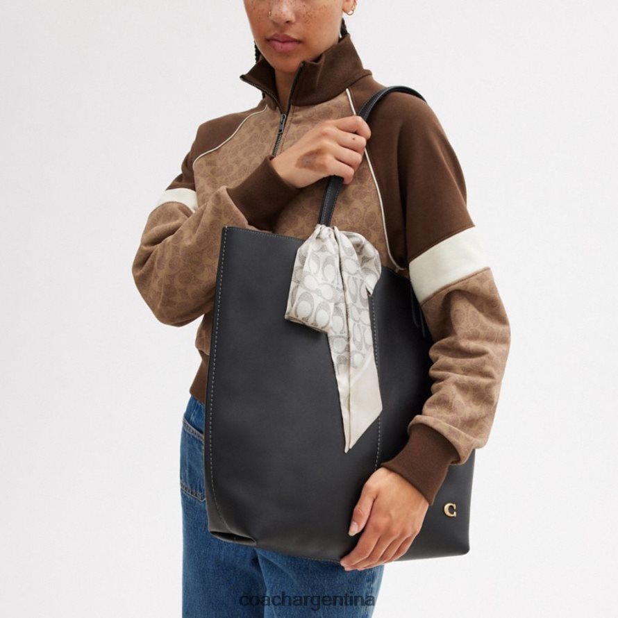 Coach mujer fular ajustado de seda con estampado vintage vapor L82882590