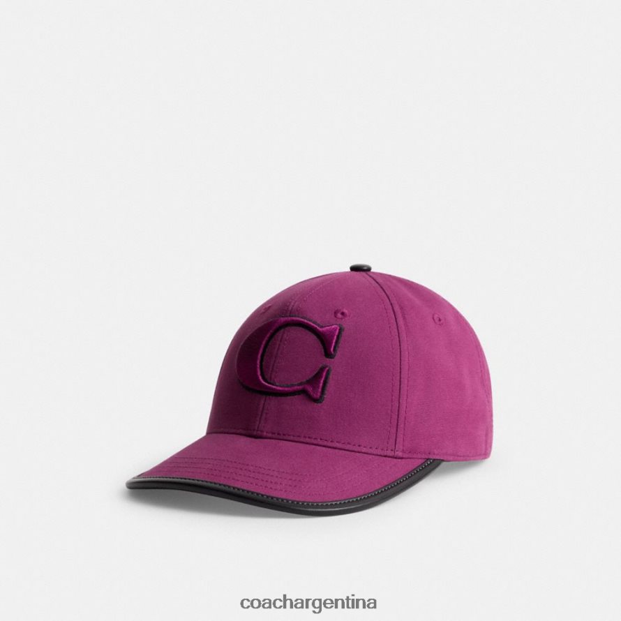 Coach mujer gorra de béisbol ciruela profunda L82882560