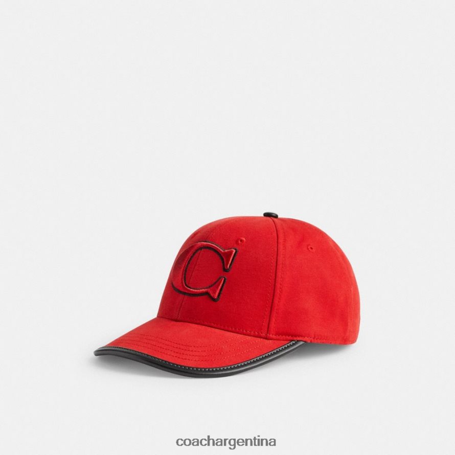 Coach mujer gorra de béisbol deporte rojo L82882544