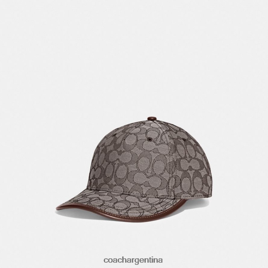 Coach mujer gorra de béisbol en jacquard distintiva roble L82882600