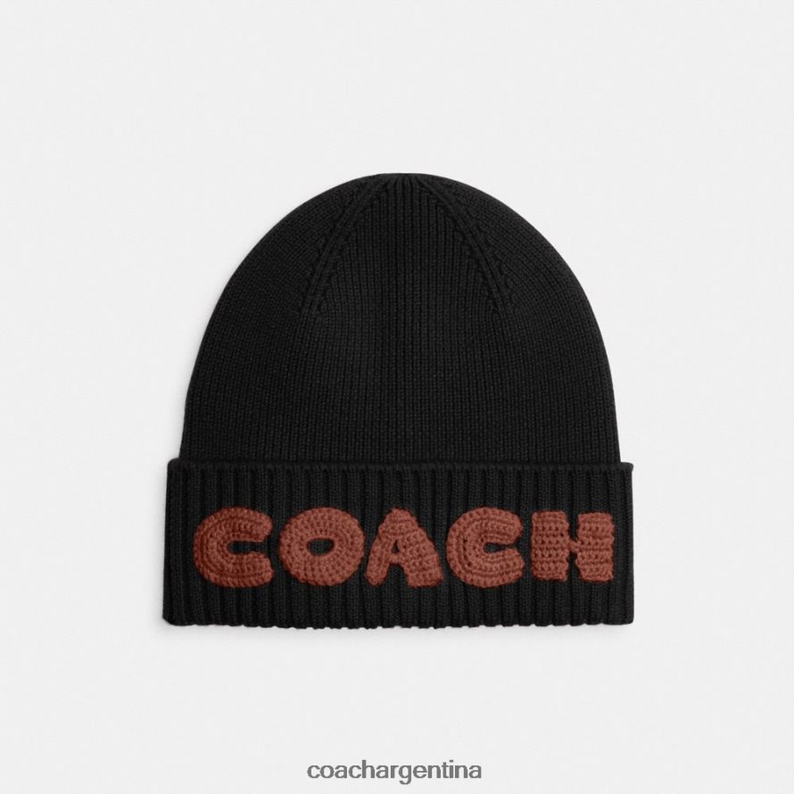 Coach mujer gorro en caja negro L82882561