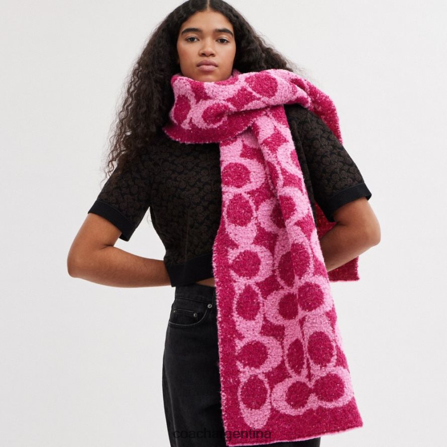 Coach mujer silenciador de firma ciruela profunda L82882579