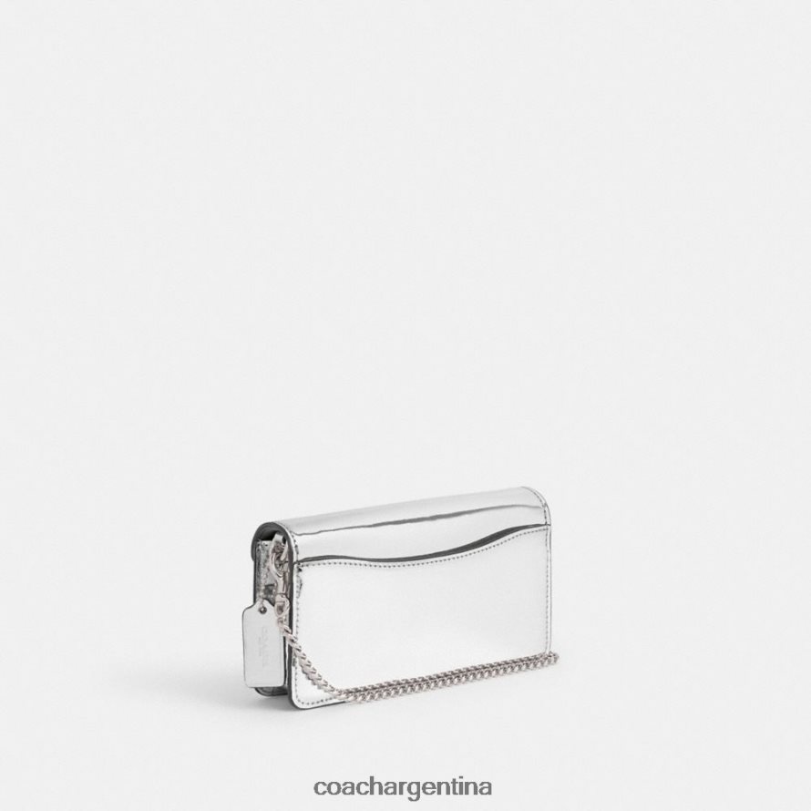 Coach mujer Bandolera Tabby en plateado metalizado izq/plata L82882148