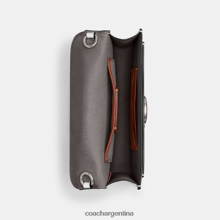 Coach mujer Bandolera Tabby en plateado metalizado izq/plata L82882148