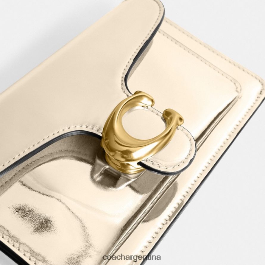 Coach mujer bolso bandolera tabby 20 en plata metalizado b4/oro L82882108