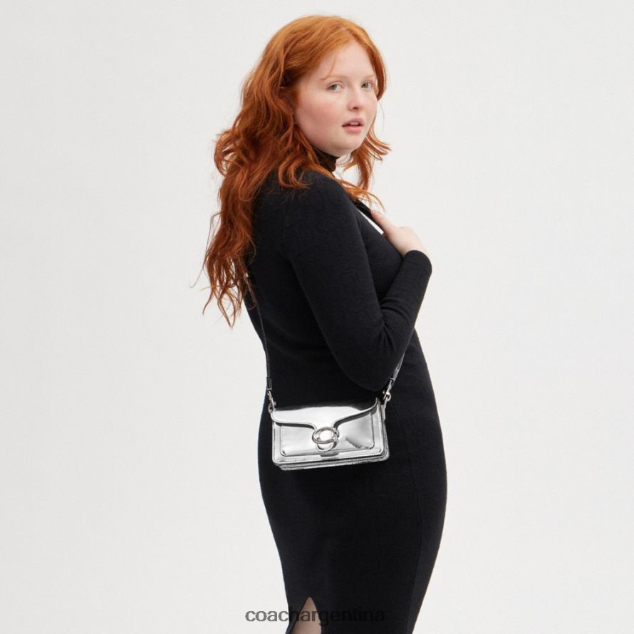 Coach mujer bolso bandolera tabby 20 en plata metalizado izq/plata L82882142