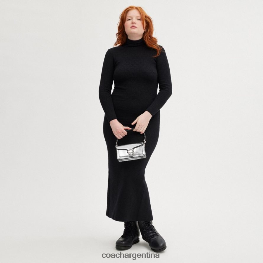 Coach mujer bolso bandolera tabby 20 en plata metalizado izq/plata L82882142