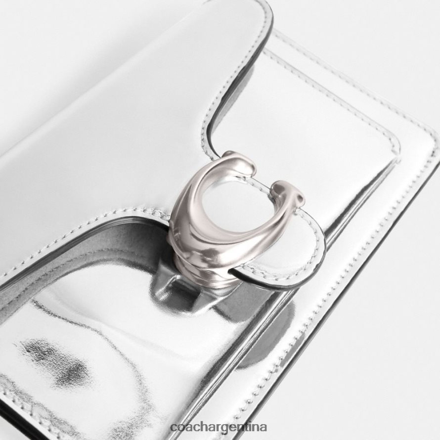 Coach mujer bolso bandolera tabby 20 en plata metalizado izq/plata L82882142