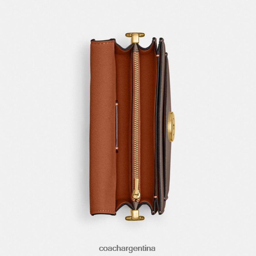 Coach mujer bolso de hombro atigrado 20 b4/piedra oscura L82882138