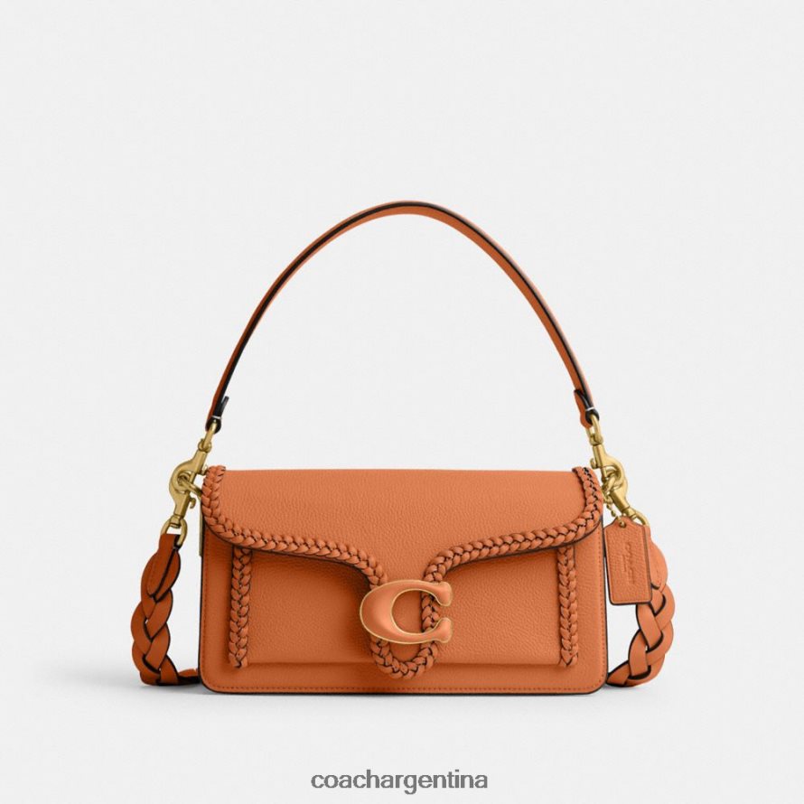 Coach mujer bolso de hombro atigrado 26 b4/naranja descolorido L82882150