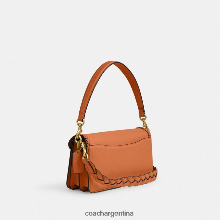 Coach mujer bolso de hombro atigrado 26 b4/naranja descolorido L82882150