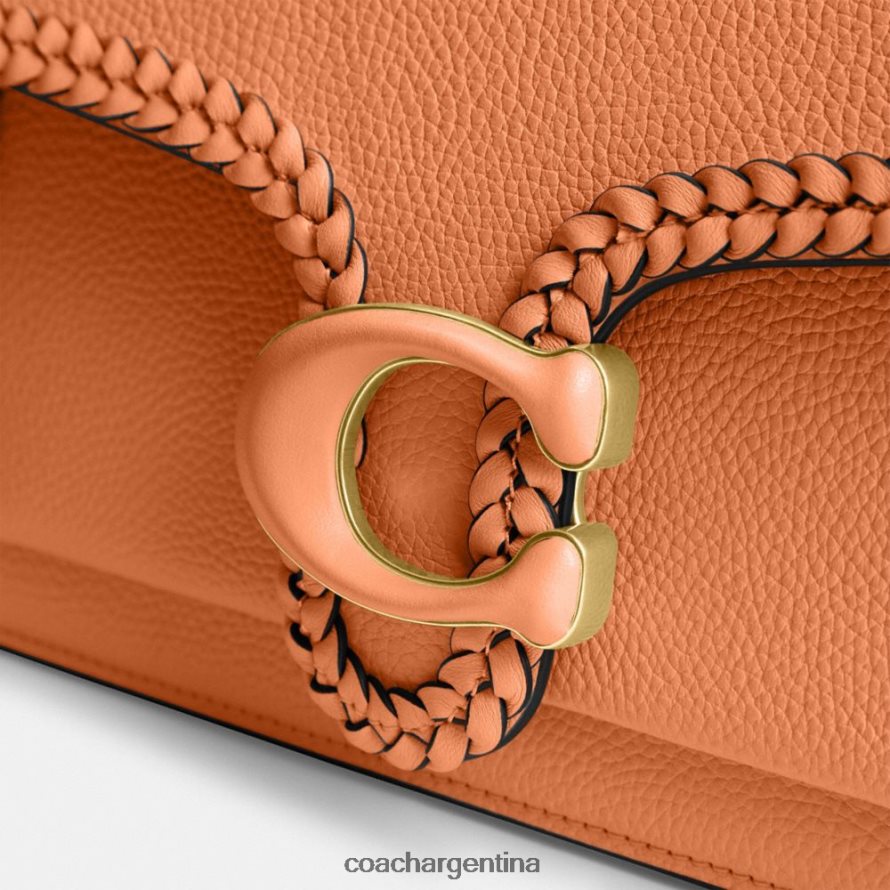 Coach mujer bolso de hombro atigrado 26 b4/naranja descolorido L82882150