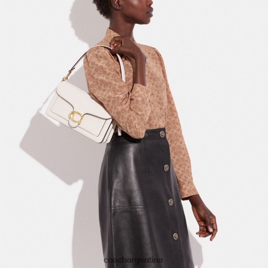 Coach mujer bolso de hombro atigrado 26 b4/tiza L82882164