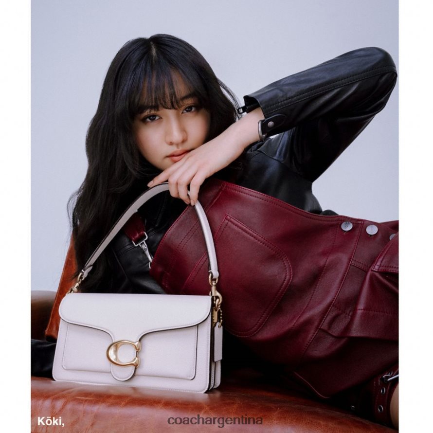 Coach mujer bolso de hombro atigrado 26 b4/tiza L82882164