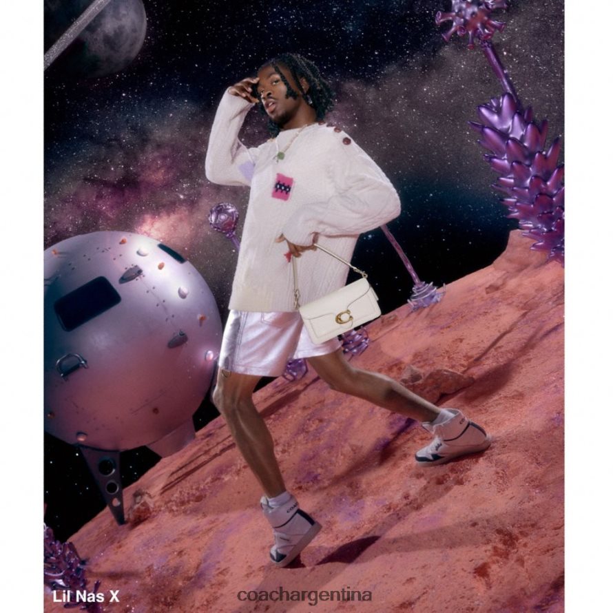 Coach mujer bolso de hombro atigrado 26 b4/tiza L82882164