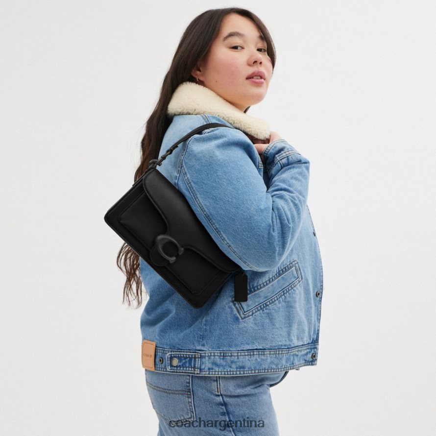 Coach mujer bolso de hombro atigrado 26 mw/negro L82882100