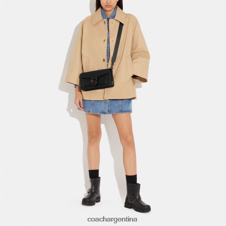 Coach mujer bolso de hombro atigrado 26 v5/negro L82882166