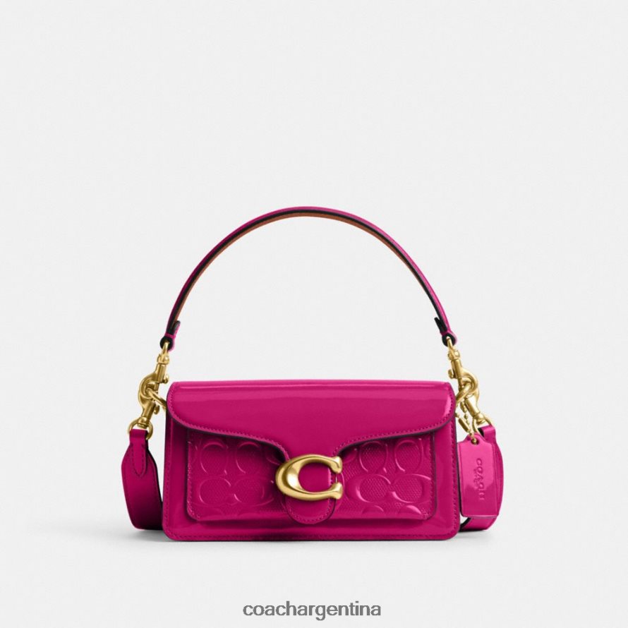 Coach mujer bolso de hombro tabby 20 en piel de firma b4/magenta L82882146