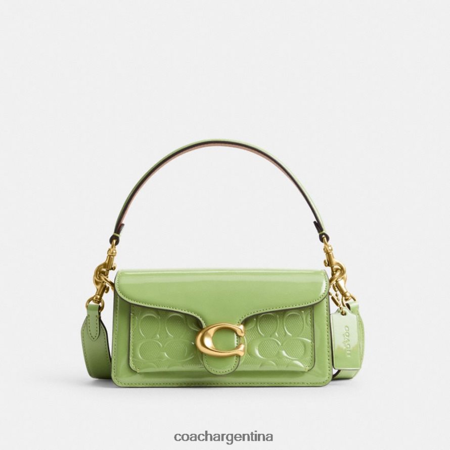 Coach mujer bolso de hombro tabby 20 en piel de firma b4/verde L82882145