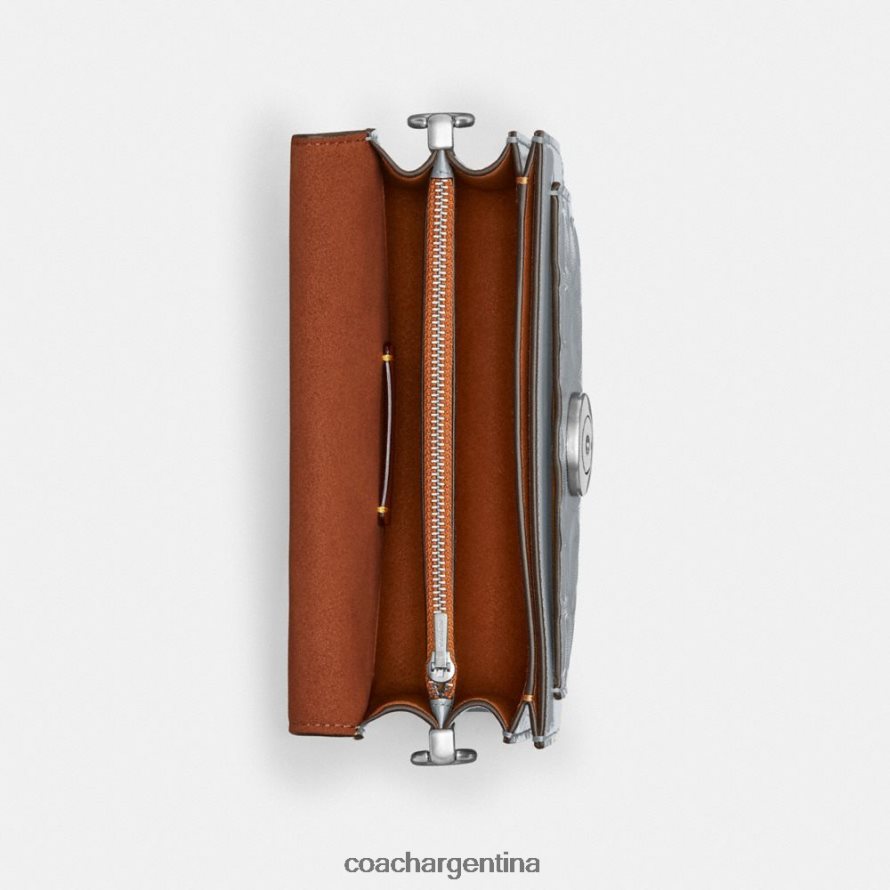 Coach mujer bolso de hombro tabby 20 en piel de firma izq/gris azul L82882105