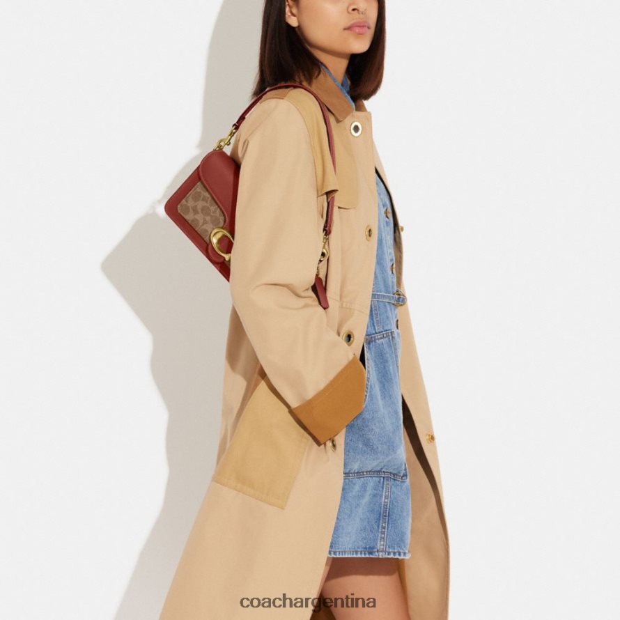 Coach mujer bolso de hombro tabby 26 en lona de firma b4/óxido tostado L82882165