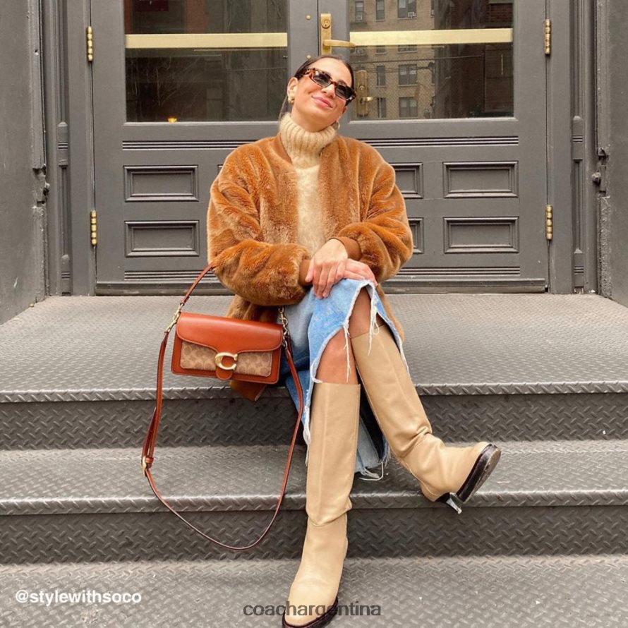 Coach mujer bolso de hombro tabby 26 en lona de firma b4/óxido tostado L82882165