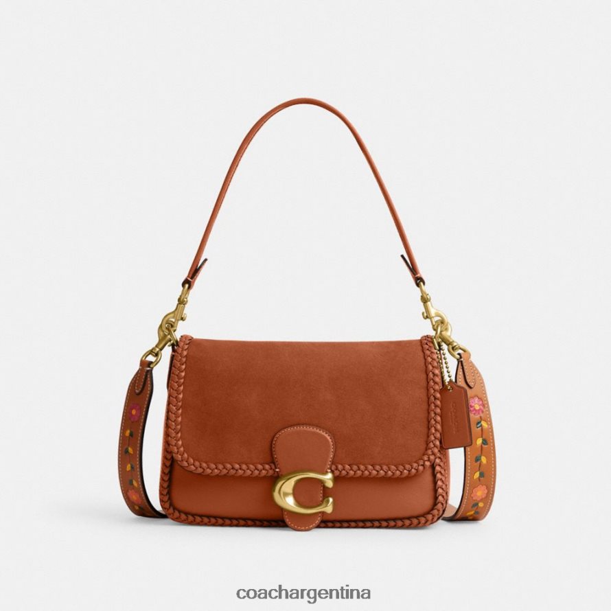 Coach mujer bolso de hombro tabby suave con trenza b4/ámbar bruñido L82882122