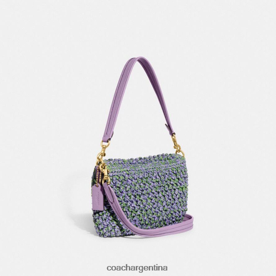Coach mujer bolso de hombro tipo tabby suave b4/morado claro/verde suave L82882135