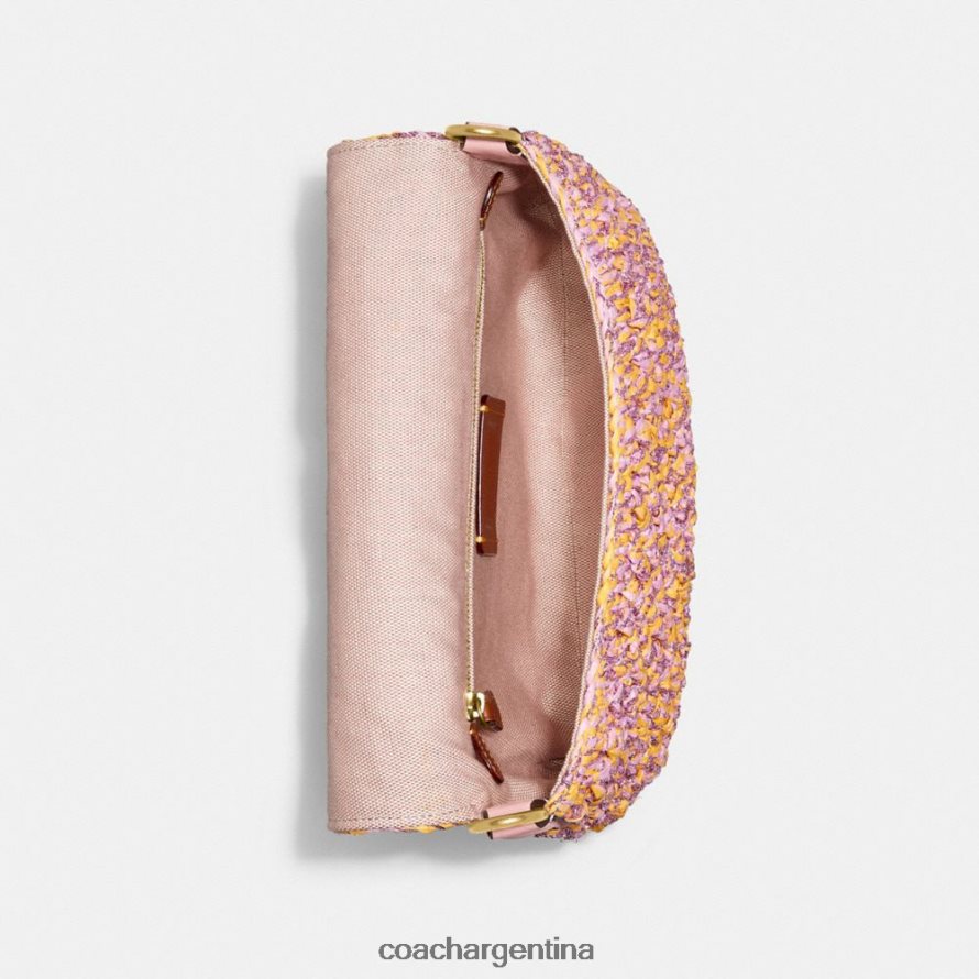 Coach mujer bolso de hombro tipo tabby suave b4/rosa/naranja L82882134