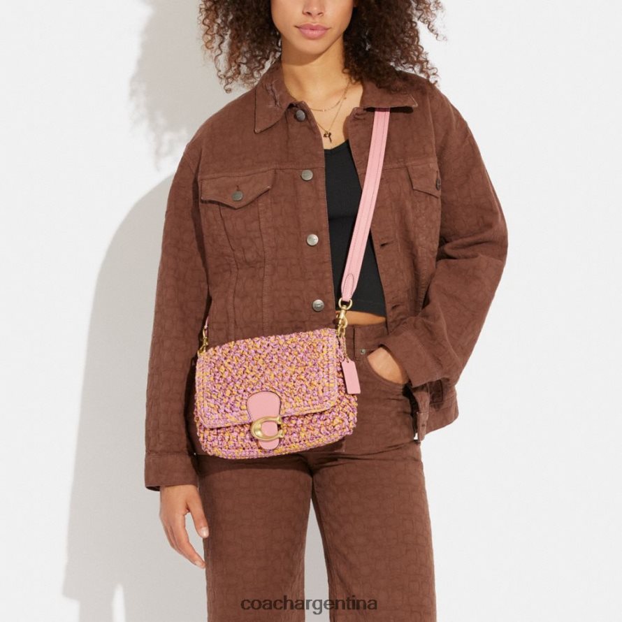 Coach mujer bolso de hombro tipo tabby suave b4/rosa/naranja L82882134